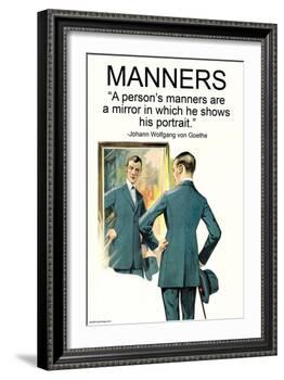 Manners-Wilbur Pierce-Framed Art Print