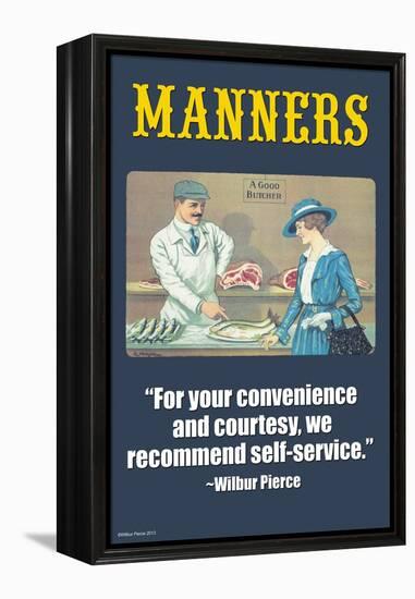 Manners-Wilbur Pierce-Framed Stretched Canvas