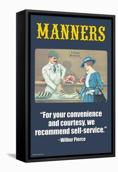 Manners-Wilbur Pierce-Framed Stretched Canvas