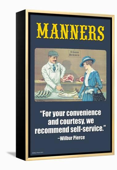 Manners-Wilbur Pierce-Framed Stretched Canvas