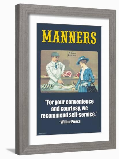 Manners-Wilbur Pierce-Framed Art Print