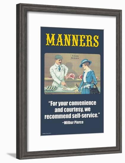 Manners-Wilbur Pierce-Framed Art Print