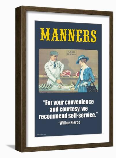 Manners-Wilbur Pierce-Framed Art Print