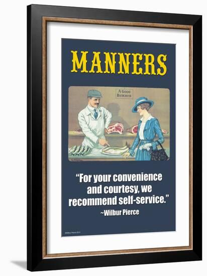 Manners-Wilbur Pierce-Framed Art Print