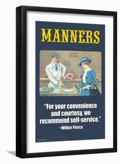 Manners-Wilbur Pierce-Framed Art Print