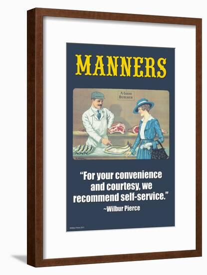 Manners-Wilbur Pierce-Framed Art Print