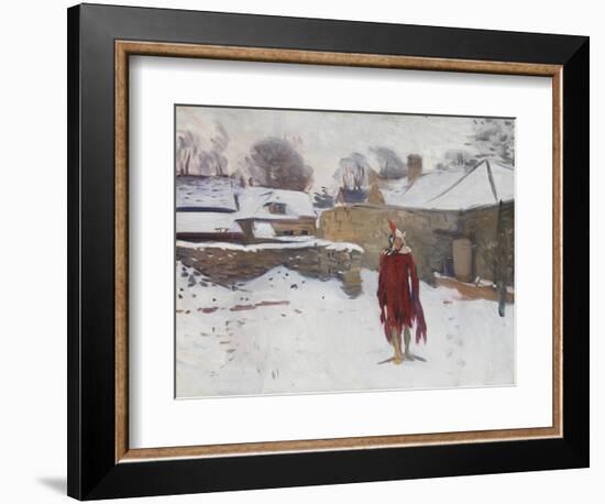 Mannikin in the Snow, C.1891-93-John Singer Sargent-Framed Giclee Print
