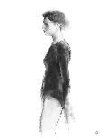 Model Study - Pose-Manny Woodard-Giclee Print