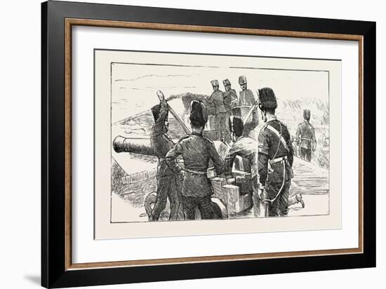 Manoeuvres at Portsmouth-null-Framed Giclee Print