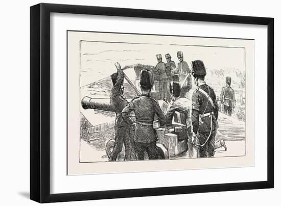 Manoeuvres at Portsmouth-null-Framed Giclee Print