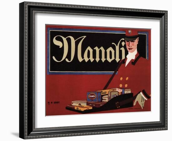 Manoli, 1911-Hans Rudi Erdt-Framed Giclee Print