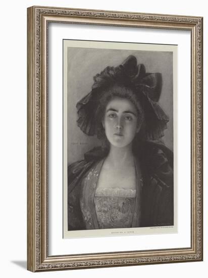 Manon-Albert Lynch-Framed Giclee Print