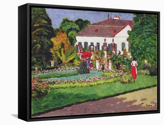 Manor House in Kertvelyes, 1907-Jozsef Rippl-Ronai-Framed Premier Image Canvas