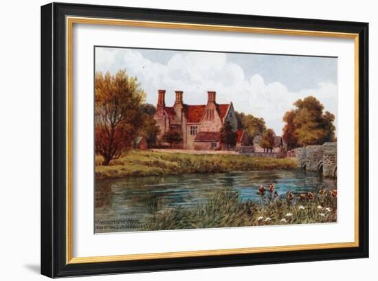 Manor House, Wool-Alfred Robert Quinton-Framed Giclee Print