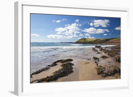 Manorbier, Pembrokeshire, Wales, United Kingdom, Europe-Billy Stock-Framed Photographic Print