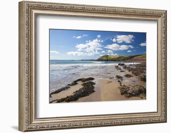 Manorbier, Pembrokeshire, Wales, United Kingdom, Europe-Billy Stock-Framed Photographic Print
