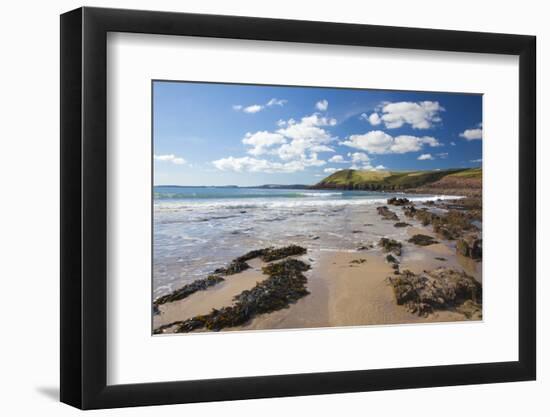 Manorbier, Pembrokeshire, Wales, United Kingdom, Europe-Billy Stock-Framed Photographic Print