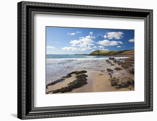 Manorbier, Pembrokeshire, Wales, United Kingdom, Europe-Billy Stock-Framed Photographic Print