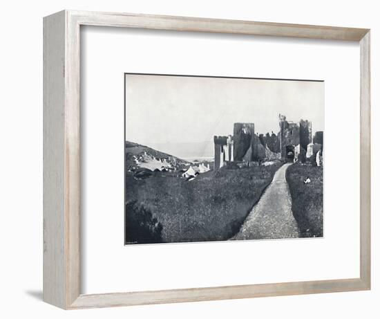 'Manorbier - The Castle', 1895-Unknown-Framed Photographic Print