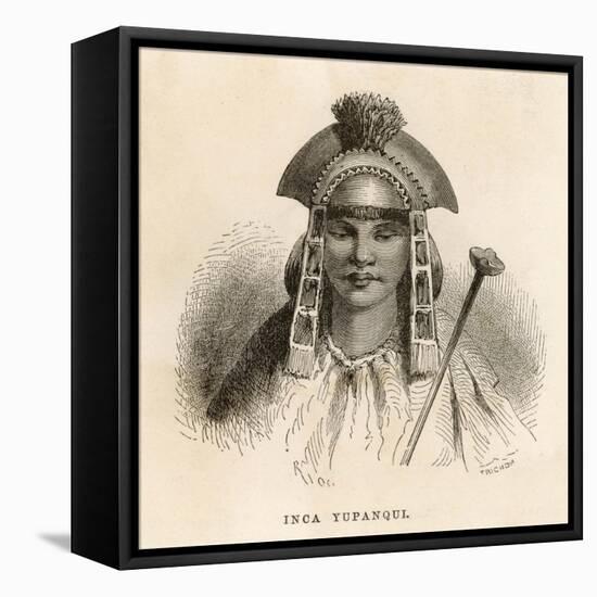 Manqo Inka Yupanki Inca Emperor Puppet Emperor Under the Spanish-null-Framed Stretched Canvas