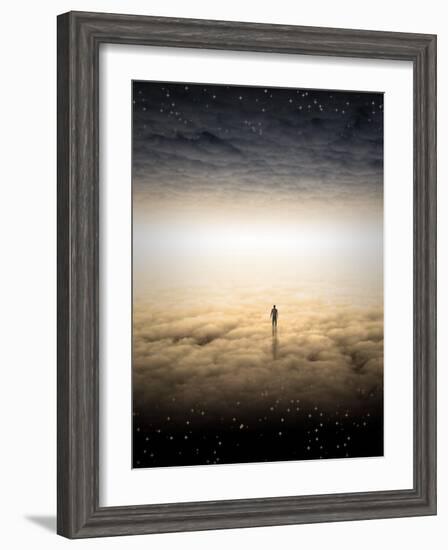 Mans Journey Of The Soul-rolffimages-Framed Art Print