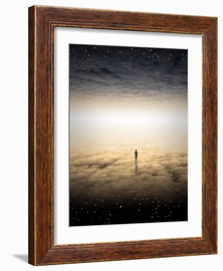 Mans Journey Of The Soul-rolffimages-Framed Art Print