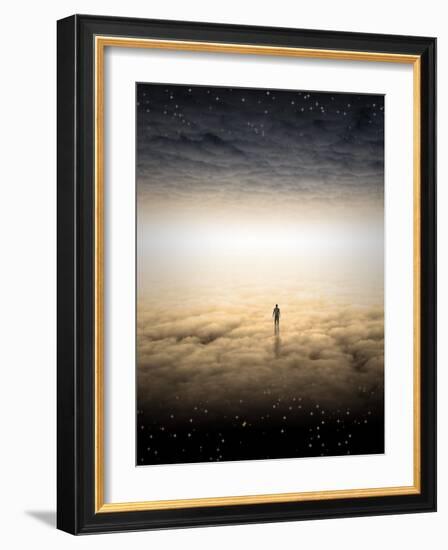 Mans Journey Of The Soul-rolffimages-Framed Art Print