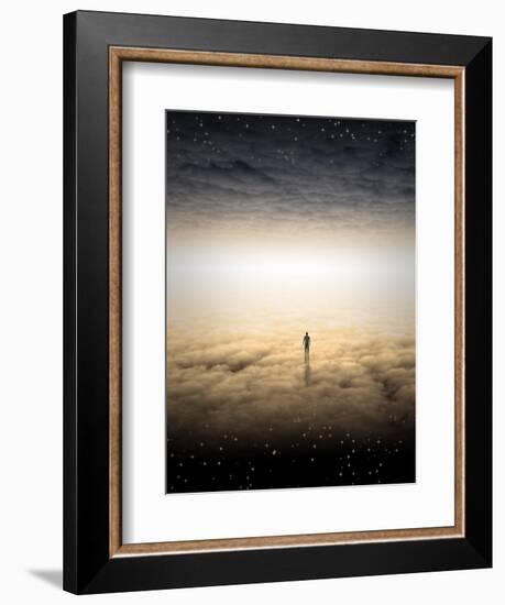 Mans Journey Of The Soul-rolffimages-Framed Art Print