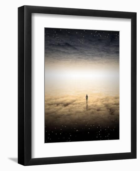 Mans Journey Of The Soul-rolffimages-Framed Art Print