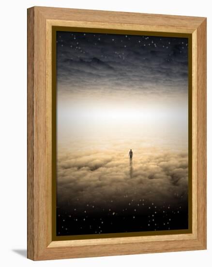 Mans Journey Of The Soul-rolffimages-Framed Stretched Canvas