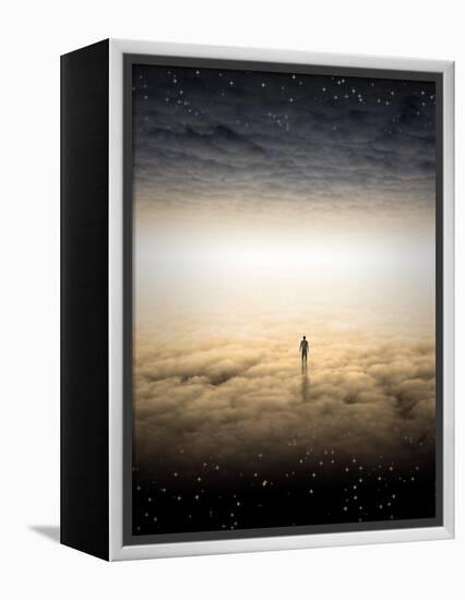 Mans Journey Of The Soul-rolffimages-Framed Stretched Canvas