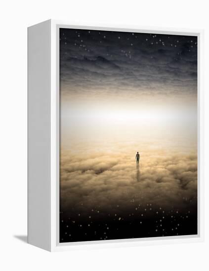 Mans Journey Of The Soul-rolffimages-Framed Stretched Canvas