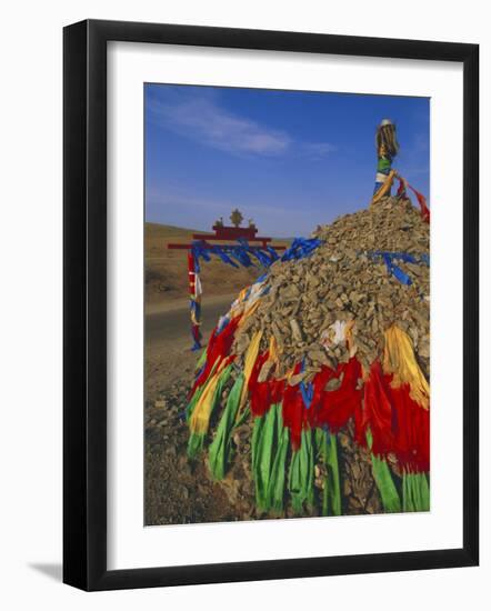 Manshir Monastery, Tov Province, Mongolia, Asia-Bruno Morandi-Framed Photographic Print