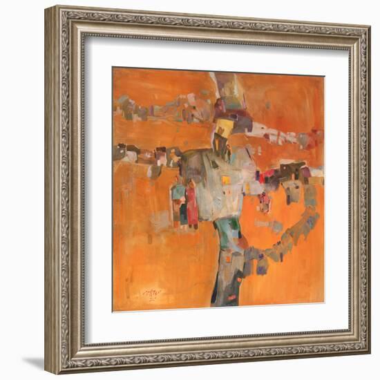 Mansour-Mohammed Jassim Al-Zubaidi-Framed Art Print