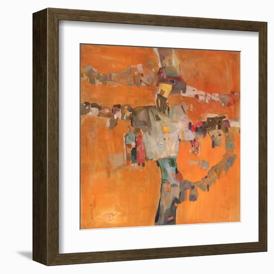 Mansour-Mohammed Jassim Al-Zubaidi-Framed Art Print