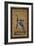 Mansur Brush Line Drawing of a Pair of Saras, India-null-Framed Giclee Print