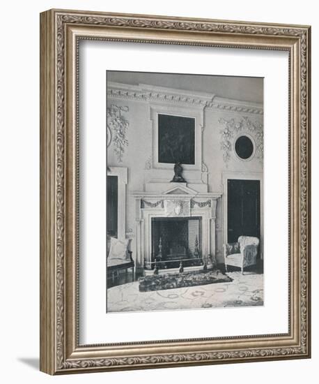 Mantelpiece in the State Drawing-Room, 1916-Unknown-Framed Photographic Print