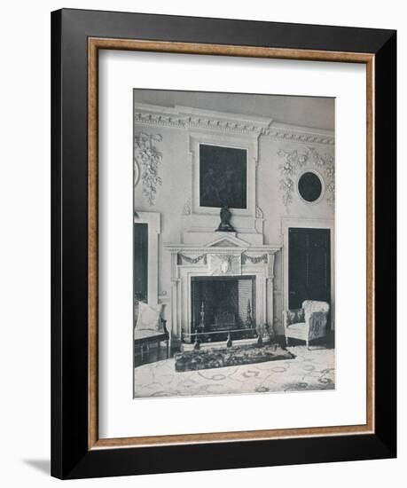 Mantelpiece in the State Drawing-Room, 1916-Unknown-Framed Photographic Print