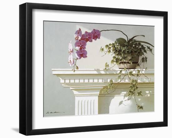 Mantelpiece Orchid-Zhen-Huan Lu-Framed Art Print