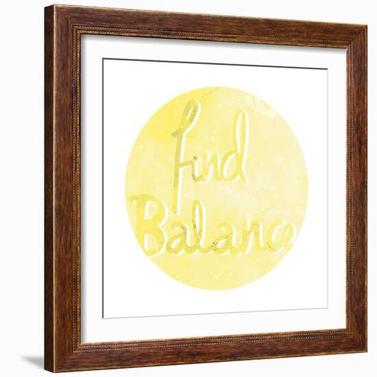 Mantra - Balance-Sasha Blake-Framed Giclee Print