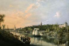El Guadalquivir a Su Paso Por Sevilla, 1851-Manuel Barron y Carrillo-Premier Image Canvas