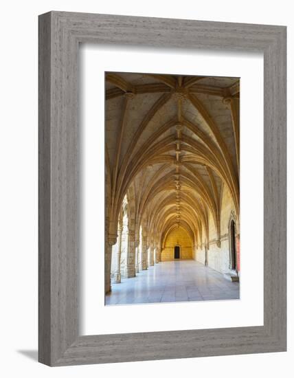 Manueline Ornamentation in the Cloisters of Mosteiro Dos Jeronimos (Monastery of the Hieronymites)-G&M Therin-Weise-Framed Photographic Print