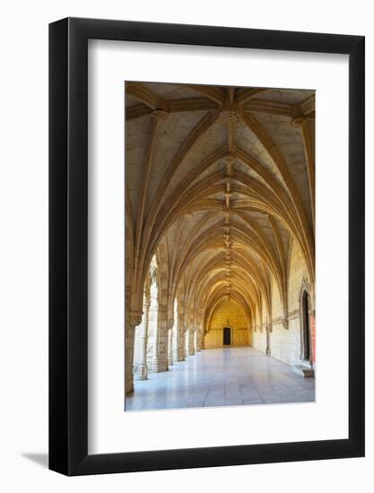 Manueline Ornamentation in the Cloisters of Mosteiro Dos Jeronimos (Monastery of the Hieronymites)-G&M Therin-Weise-Framed Photographic Print