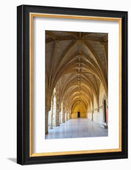 Manueline Ornamentation in the Cloisters of Mosteiro Dos Jeronimos (Monastery of the Hieronymites)-G&M Therin-Weise-Framed Photographic Print