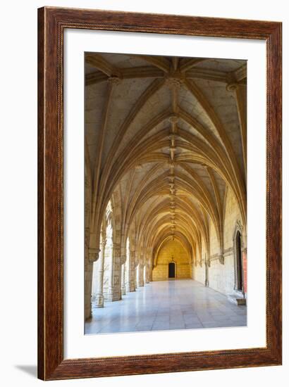 Manueline Ornamentation in the Cloisters of Mosteiro Dos Jeronimos (Monastery of the Hieronymites)-G&M Therin-Weise-Framed Photographic Print