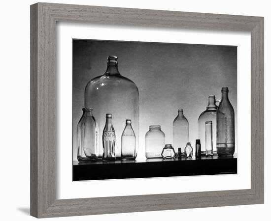 Manufacture and Examples of Uses of Various Kinds of Glass at Corning Glass Co-Andreas Feininger-Framed Photographic Print