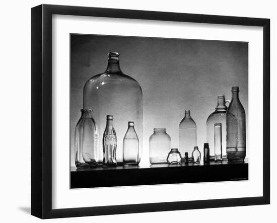 Manufacture and Examples of Uses of Various Kinds of Glass at Corning Glass Co-Andreas Feininger-Framed Photographic Print