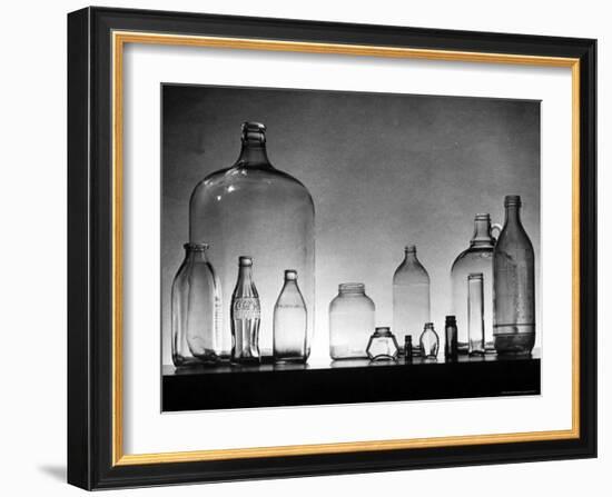 Manufacture and Examples of Uses of Various Kinds of Glass at Corning Glass Co-Andreas Feininger-Framed Photographic Print