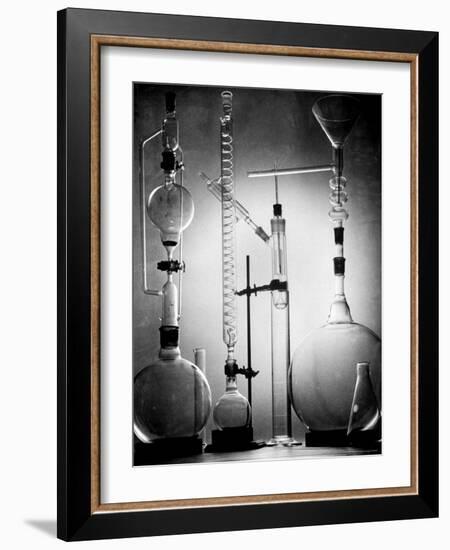 Manufacture and Examples of Uses of Various Kinds of Glass at Corning Glass Co-Andreas Feininger-Framed Photographic Print