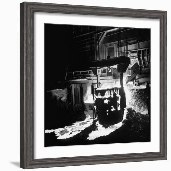 Manufacturing Steel-Fritz Goro-Framed Photographic Print